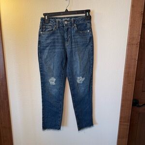 Cat‎ & Jack girls ankle straight stretch jeans size 12